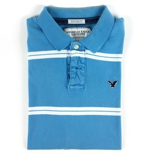 American Eagle Men’s Polo Knit Shirt - X-Large